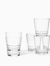 RESERVE 10oz Stackable Old Fashioned MS Copolyester Glass - Bulk