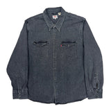 Levis Denim Shirt - 2XL Gray Cotton