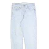 LEVI'S Womens Slim Light Blue Denim Cotton Jeans W26 L26 Classic Fit Button