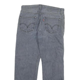 LEVI'S 501 Mens Jeans Blue Regular Straight Denim Fair W32 L27 Button Cotton