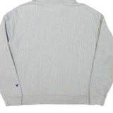 CHAMPION Womens Grey Hoodie XL Cotton Blend Pullover Casual Sweatshirt