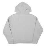 CHAMPION Womens Grey Hoodie XL Cotton Blend Pullover Casual Sweatshirt