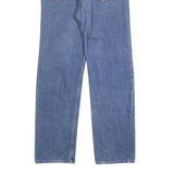 LEVI'S 501 Mens Jeans Blue Regular Straight Denim Medium W33 L30 Classic Button