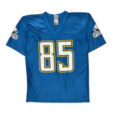 San Diego Chargers N.F.L. Team Apparel Football Football Jersey - Medium Blue Polyester