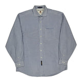 Tommy Hilfiger Striped Shirt - Large Blue Cotton