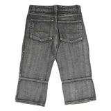 IDENTIC Mens Cotton Grey Casual Shorts M W32 Denim Style Pattern