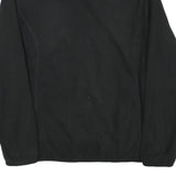 THE NORTH FACE Mens Black Jacket L Polyester Blend Plain Zip Outdoor Casual