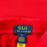 Age 4 Polo By Ralph Lauren Polo Shirt - XS Red Cotton