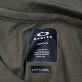 Hydrolix Oakley T-Shirt - XL Green Cotton