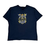 Polo By Ralph Lauren Graphic T-Shirt - XL Navy Cotton