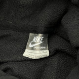 Nike Fleece Jacket - Large Black Polyester