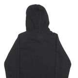 CHAMPION Mens Black Hoodie S Cotton Blend Pullover Classic Logo Sweatshirt