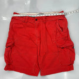 Polo By Ralph Lauren Cargo Shorts - 36W 10L Red Cotton