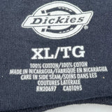 Dickies Tank Top - XL Navy Cotton