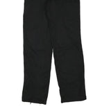 CARHARTT Mens Black Cotton Blend Regular Straight Trousers W32 L32 Workwear