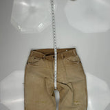 Utility Dickies Carpenter Pants - 32W 31L Beige Cotton