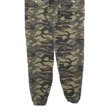 OTANIK DENIM Boys Cotton Blend Camouflage Regular Tapered Trousers W28 L26