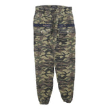 OTANIK DENIM Boys Cotton Blend Camouflage Regular Tapered Trousers W28 L26