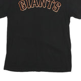 MAJESTIC Mens Black Giants Graphic T-Shirt M Short Sleeve Crew Neck Printed
