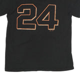 MAJESTIC Mens Black Giants Graphic T-Shirt M Short Sleeve Crew Neck Printed