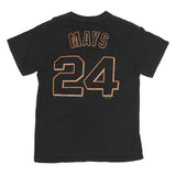 MAJESTIC Mens Black Giants Graphic T-Shirt M Short Sleeve Crew Neck Printed