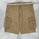 Levis Cargo Shorts - 38W 10L Beige Cotton