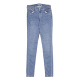 LEVI'S 710 Super Skinny Womens Jeans Blue Slim Skinny Denim Light W26 L32