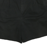 TOMMY HILFIGER Mens Black Casual Shorts L W36 Cotton Blend Comfort Fit