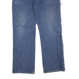 DICKIES Mens Regular Fit Blue Denim Jeans W38 L30 Workwear Zip Closure