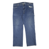 DICKIES Mens Regular Fit Blue Denim Jeans W38 L30 Workwear Zip Closure