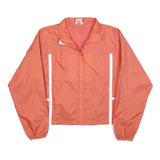 REEBOK Womens Coral Zip Jacket UK 12 Polyester Blend Plain Sportswear Casual
