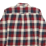 RED HEAD Mens Red & Blue Checked Shirt XL Casual Cotton Long Sleeve