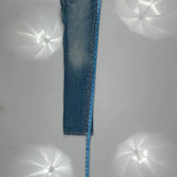 True Religion Skinny Fit Jeans - 30W UK 8 Blue Cotton