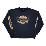 Sturgis 2006 Harley Davidson Graphic Long Sleeve T-Shirt - 2XL Black Cotton