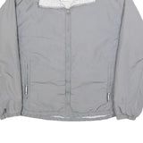 COLUMBIA Womens Grey Zip Jacket XL Polyester Blend Plain Outdoor Winter Warm