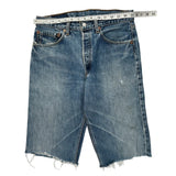 Levis Denim Shorts - 30W 12L Blue Denim