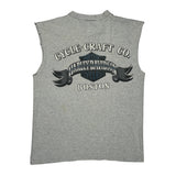 Cycle-Craft Co. Harley Davidson Vest - Medium Grey Cotton