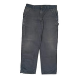 Carhartt Double Knee Carpenter Trousers - 38W 32L Navy Cotton
