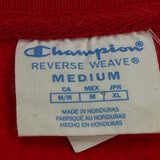 Reverse Weave Champion Sweatshirt - Medium Red Cotton