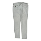 True Religion Skinny Jeans - 34W US 8 White Cotton