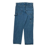 Unbranded Carpenter Pants - 34W 32L Blue Cotton