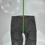Dickies Carpenter Pants - 36W 29L Gray Cotton Blend
