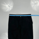 Unbranded Carpenter Trousers - 40W 28L Black Cotton