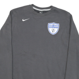 NIKE Mens Grey San Juan Soccer Club Crew Neck S Sweatshirt Class Of 2020