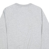 NIKE Mens Grey Crew Neck Sweatshirt XS Cotton Blend Sports Casual