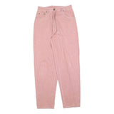 ACKERMANN Womens Pink Regular Fit Straight Denim Jeans Cotton W30 L32 Casual