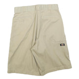 DICKIES Mens Shorts Beige Casual Cotton Blend M W33 Loose Fit Workwear