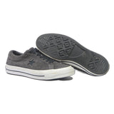 CONVERSE One Star Womens Low Top Trainers Canvas UK 7.5 Grey Casual Footwear