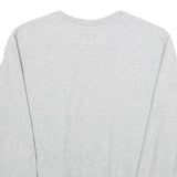 FILA Womens Grey Crew Neck Sweatshirt M Casual Cotton Blend Pullover