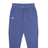 KAPPA Mens Joggers Blue S W28 L29 Slim Tapered Cotton Blend Casualwear